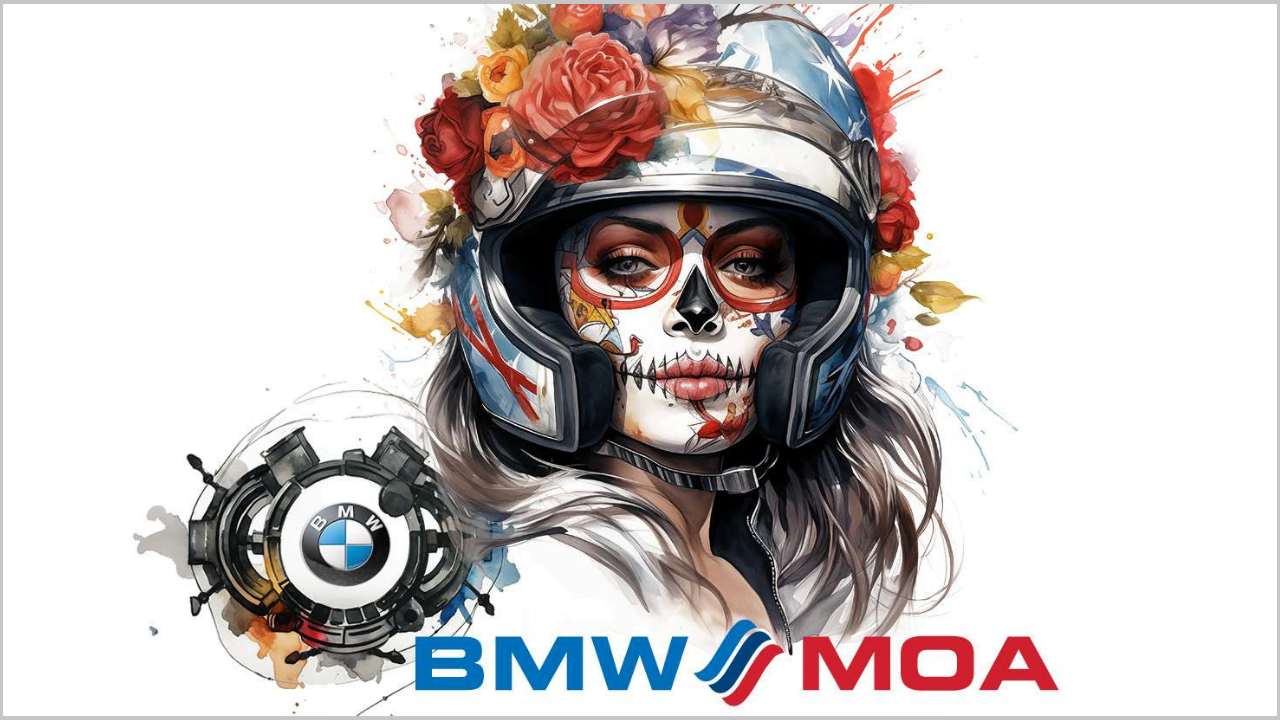 Día de Muertos tour BMW MOA