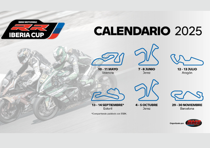 BMW Motorrad RR Iberia Cup 2025: Inicio de la Tercera Edición con Seis Citas en España y Portugal