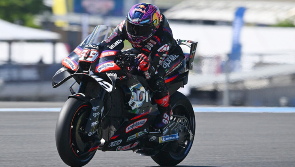 Aprilia hace historia en Le Mans con un triplete inolvidable en MotoGP